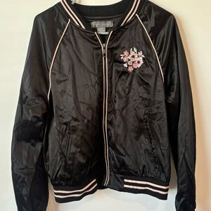 Embroidered Bomber Jacket